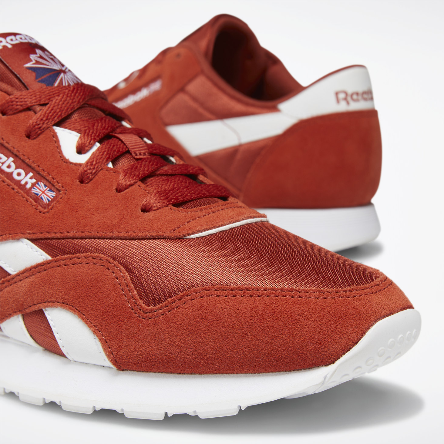 Reebok Classic Nylon Shoes Red | Reebok