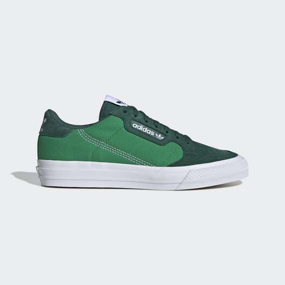 adidas continental vulc shoes green