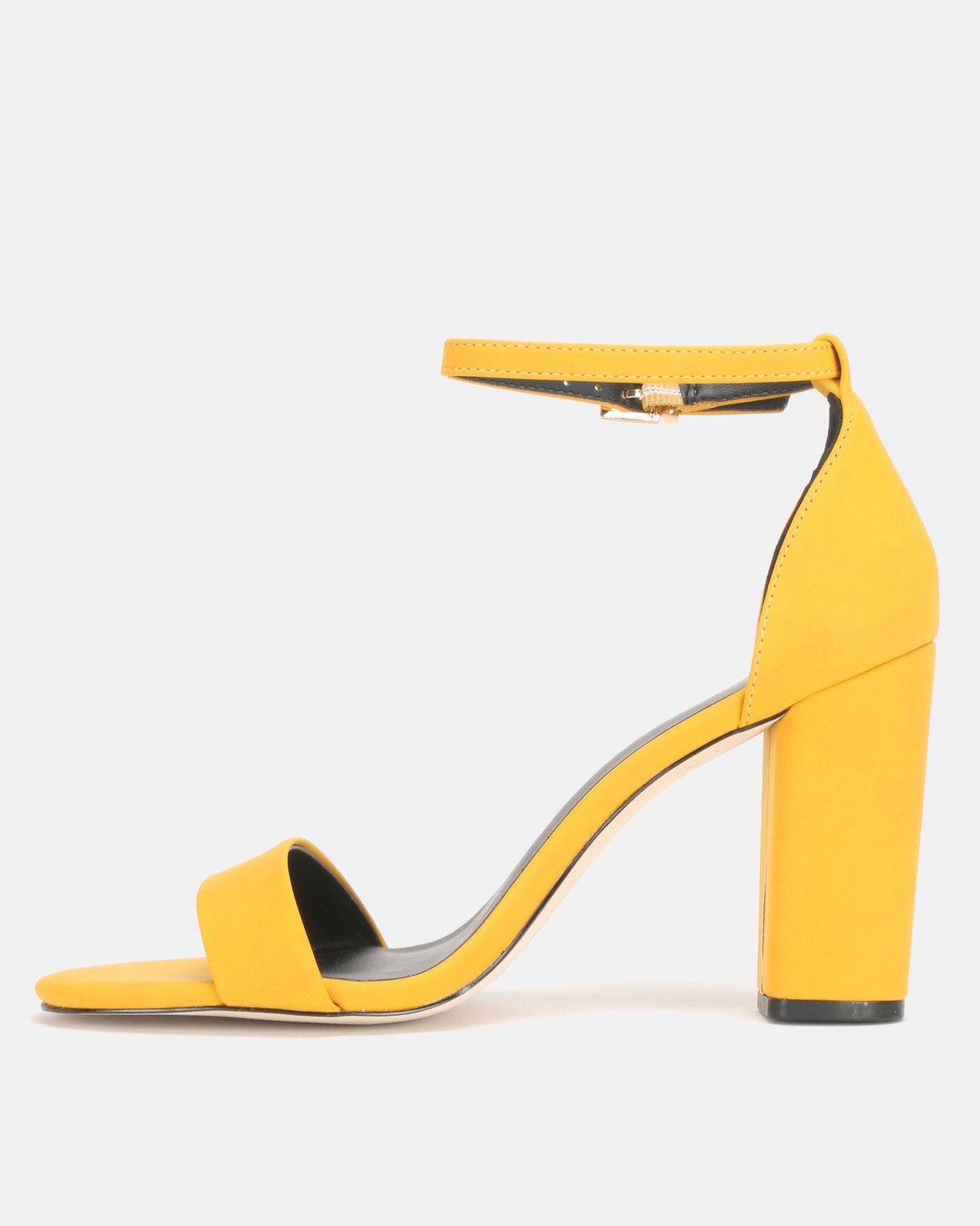 Call It Spring TAYVIA Yellow High Heeled Ankle Strap Sandal | Zando