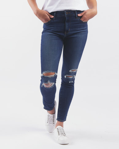 Levi’s ® 721 High Rise Skinny Ankle Jeans Carbon Waters | Zando