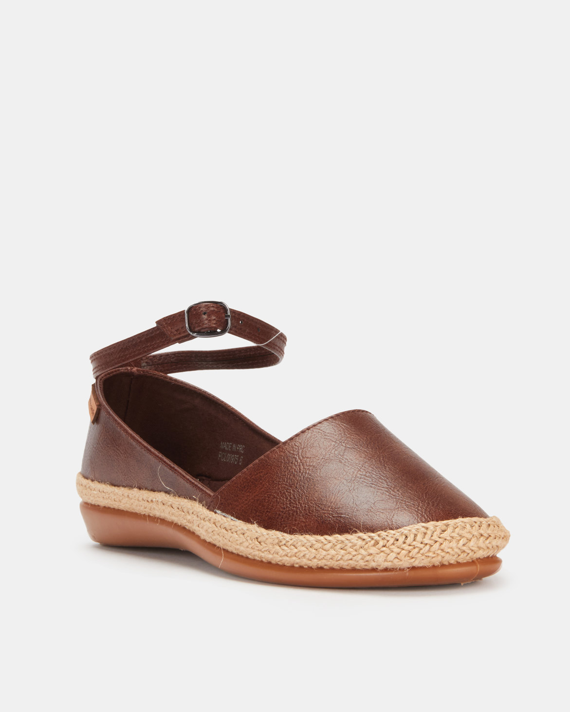 Pierre Cardin Super Comfort Espadrille Pumps Brown | Zando