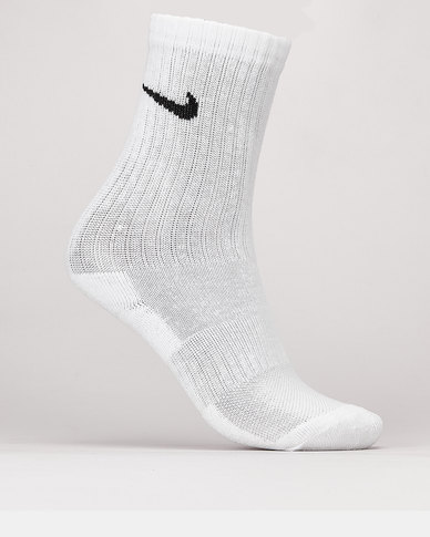 Nike Dri-Fit Performance Basic Ankle Socks White | Zando