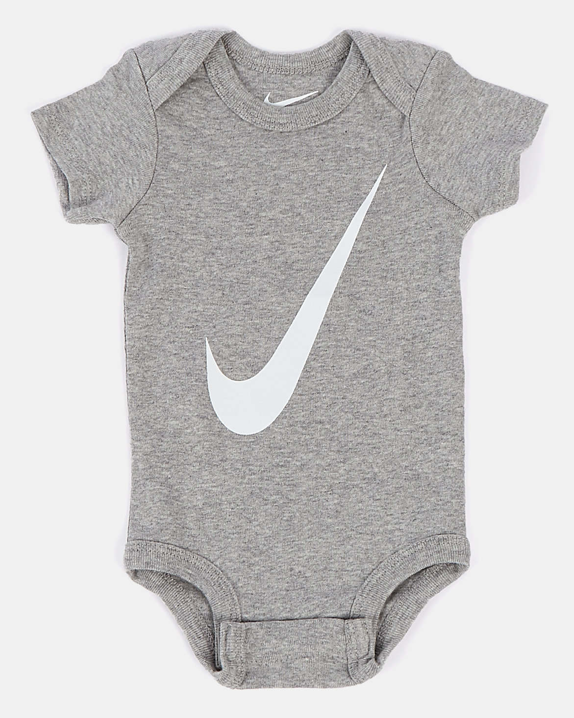 Nike NHN Swoosh 3PK S/S Babygrows Dark Grey Heather | Zando