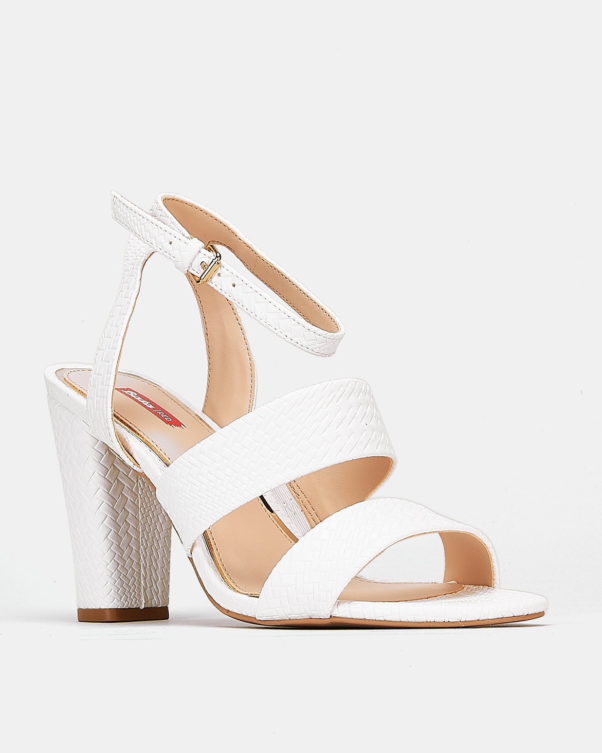 Bata Red Label Strap Heels White | Zando