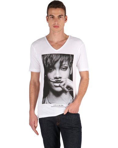 Eleven Paris Rihanna T-Shirt White | Zando