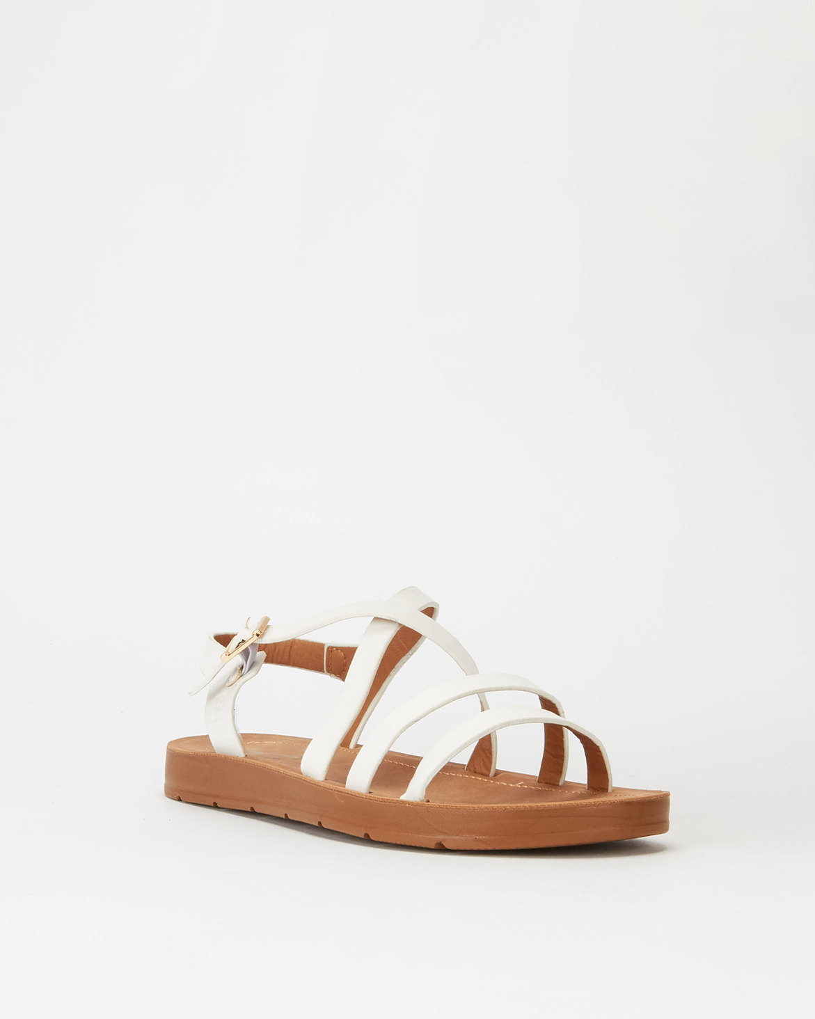 Pierre Cardin Strappy Sandals White | Zando