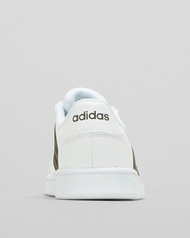 adidas Boys Grand Court Sneakers White | Zando