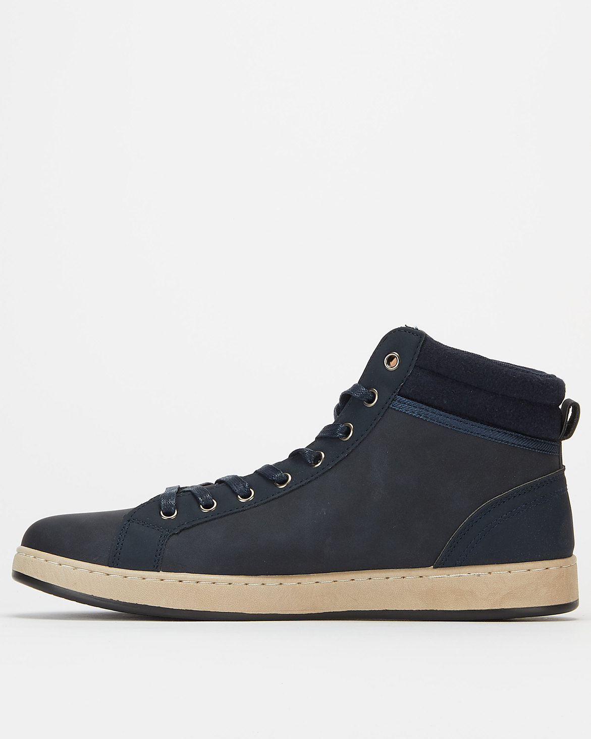 Pierre Cardin Hi Top Sneakers Navy | Zando