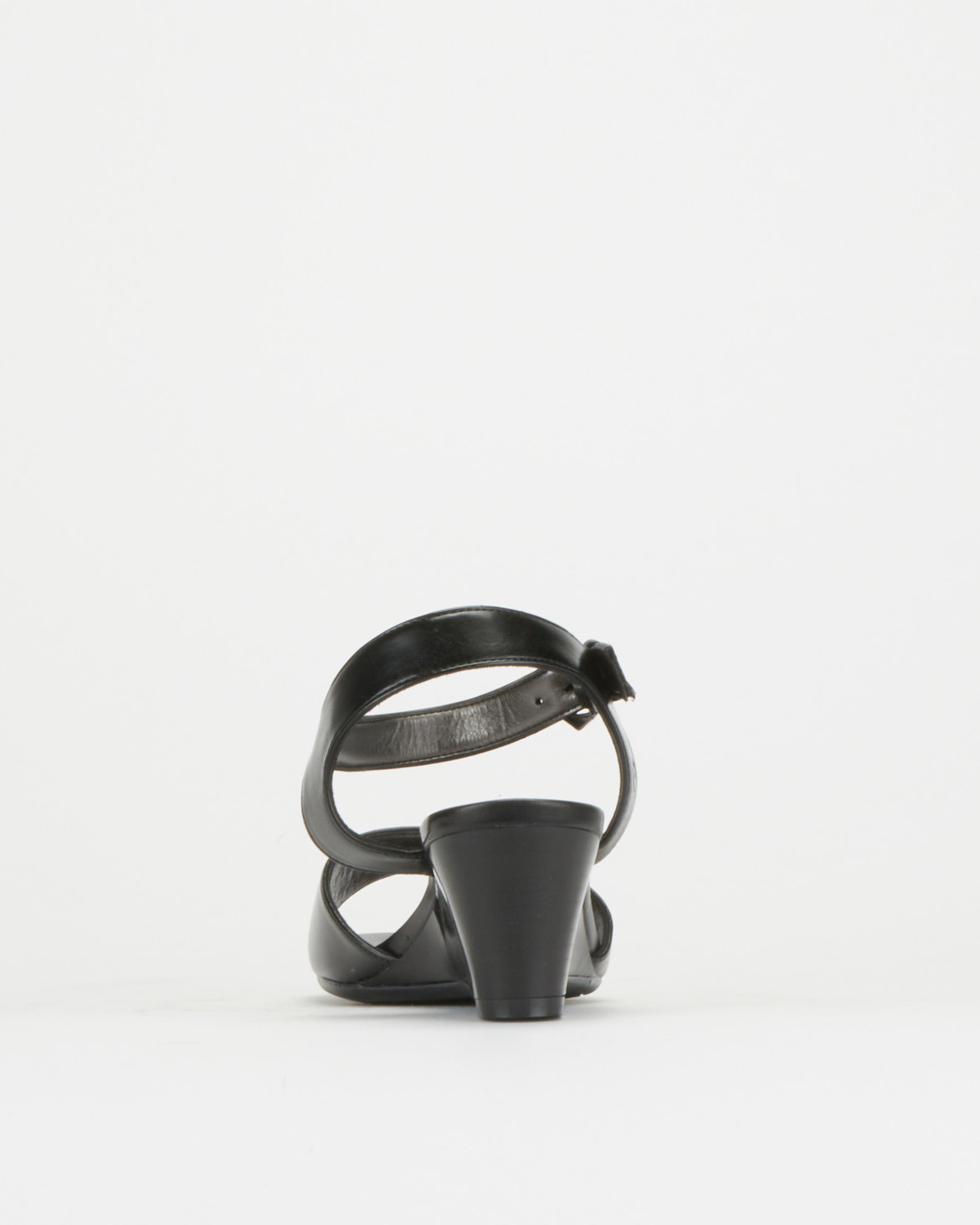 Pierre Cardin Ankle Strap Wedges Black | Zando