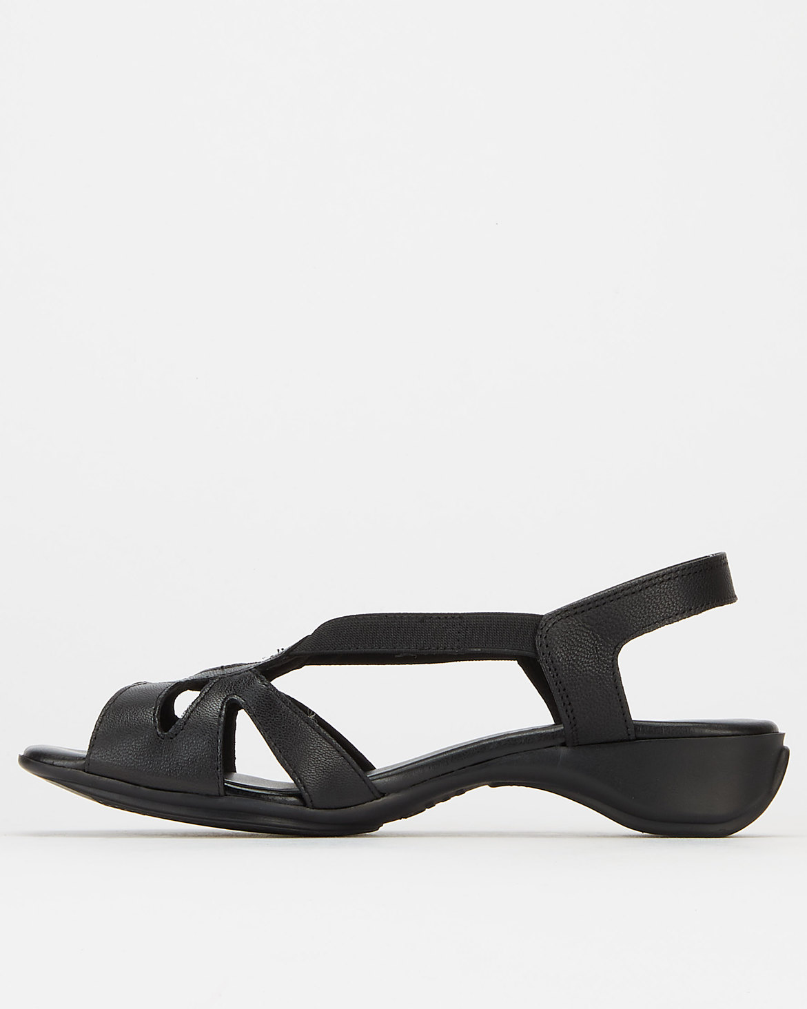 Froggie Leather Hayley Sandals Black | Zando