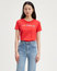 Levi’s ® Perfect Graphic Tee Red