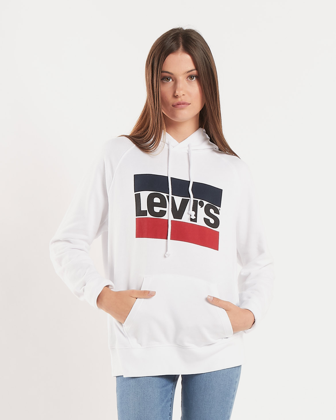 Levi’s ® Graphic Sport Hoodie White | Levi