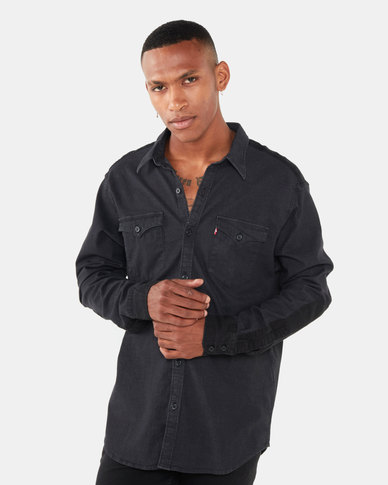 Patched Modern Western Shirt