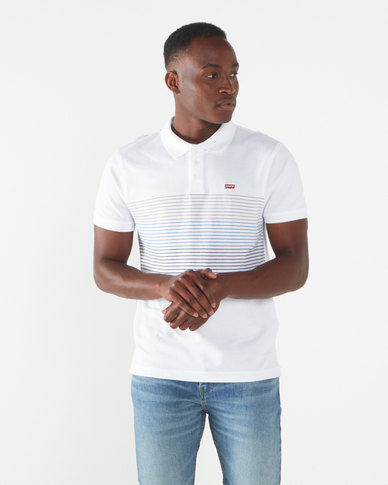 Levi’s® Housemark Polo Shirt White