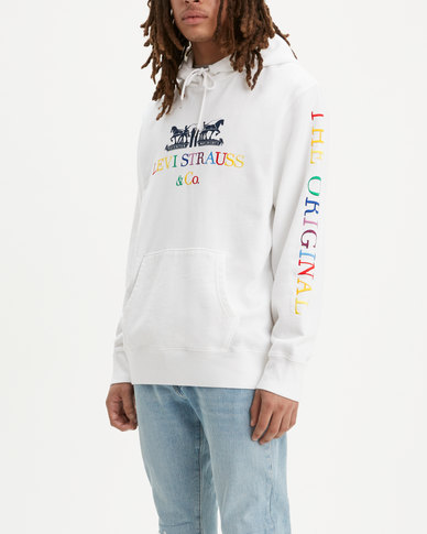 Levi's ® Graphic Pullover Hoodie White | Levi