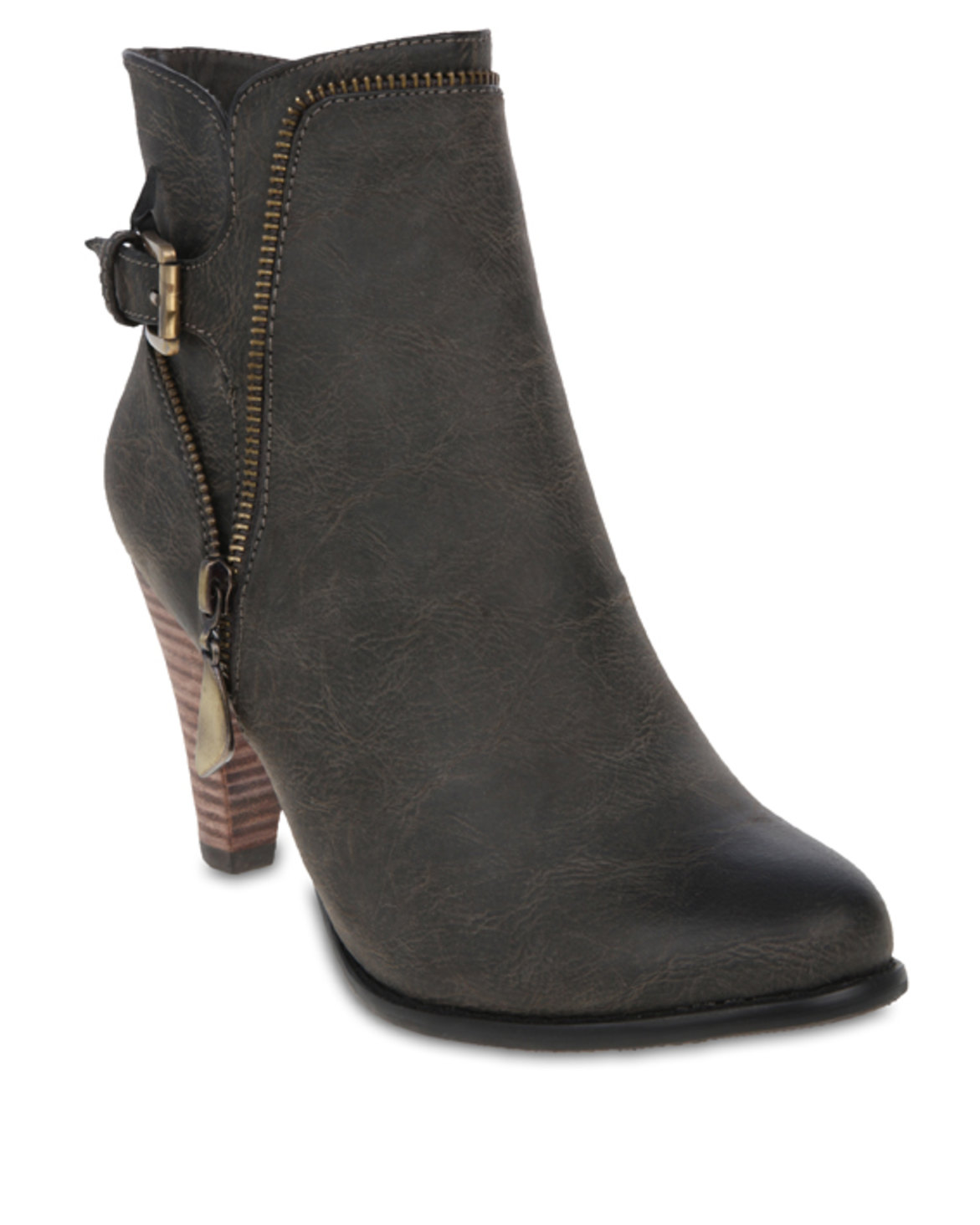 Bronx Women Jaye Ankle Boots Brown | Zando