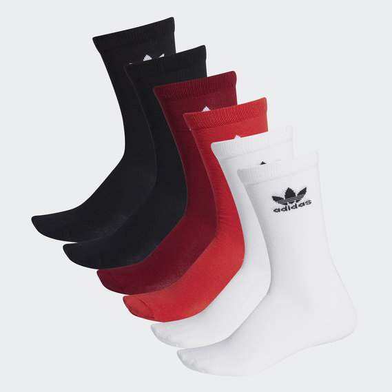 adidas trefoil crew socks