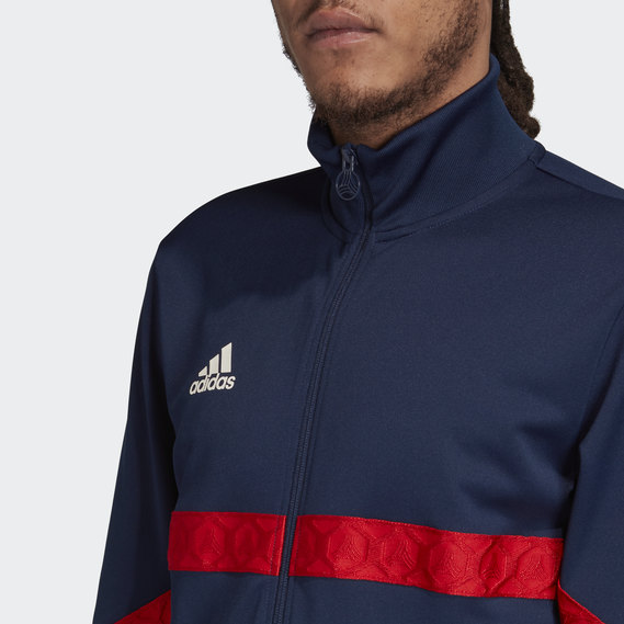 TAN TAPE CLUBHOUSE JACKET | adidas
