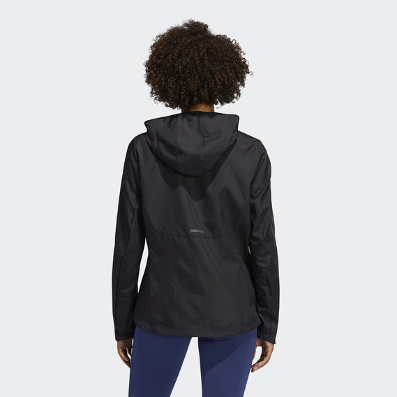OWN THE RUN HOODED WIND JACKET