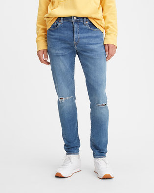 levi's 512 raw denim