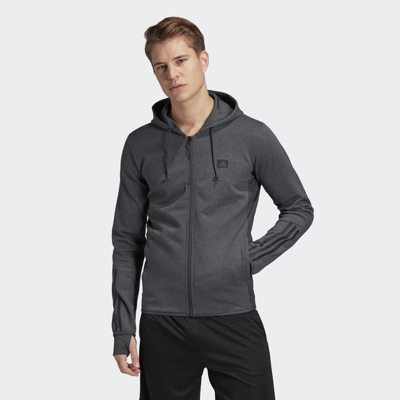 adidas track jacket with hood