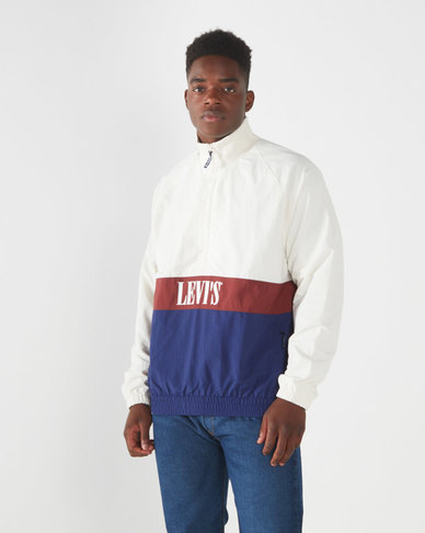 Levi's® Men's Marina 1/2 Zip Up Anorak Jacket | Levi