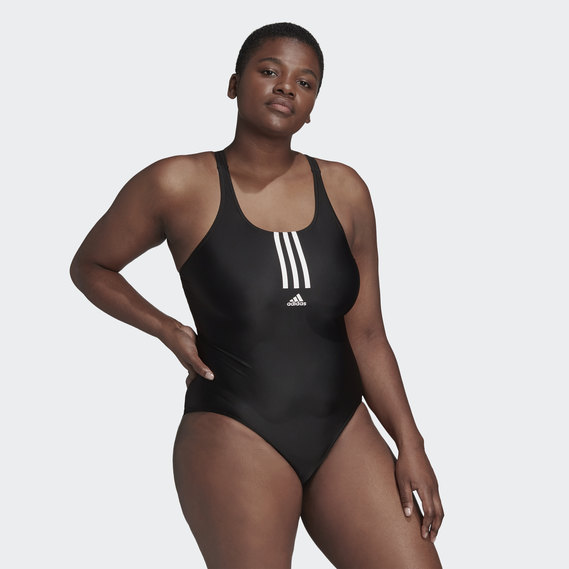 adidas SH3.RO Mid 3-Stripes Swimsuit