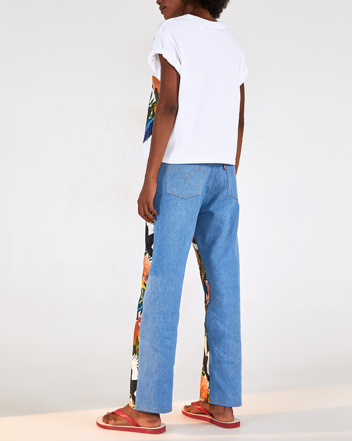 Levi's® x FARM Rio Ribcage Cropped Jeans | Levi