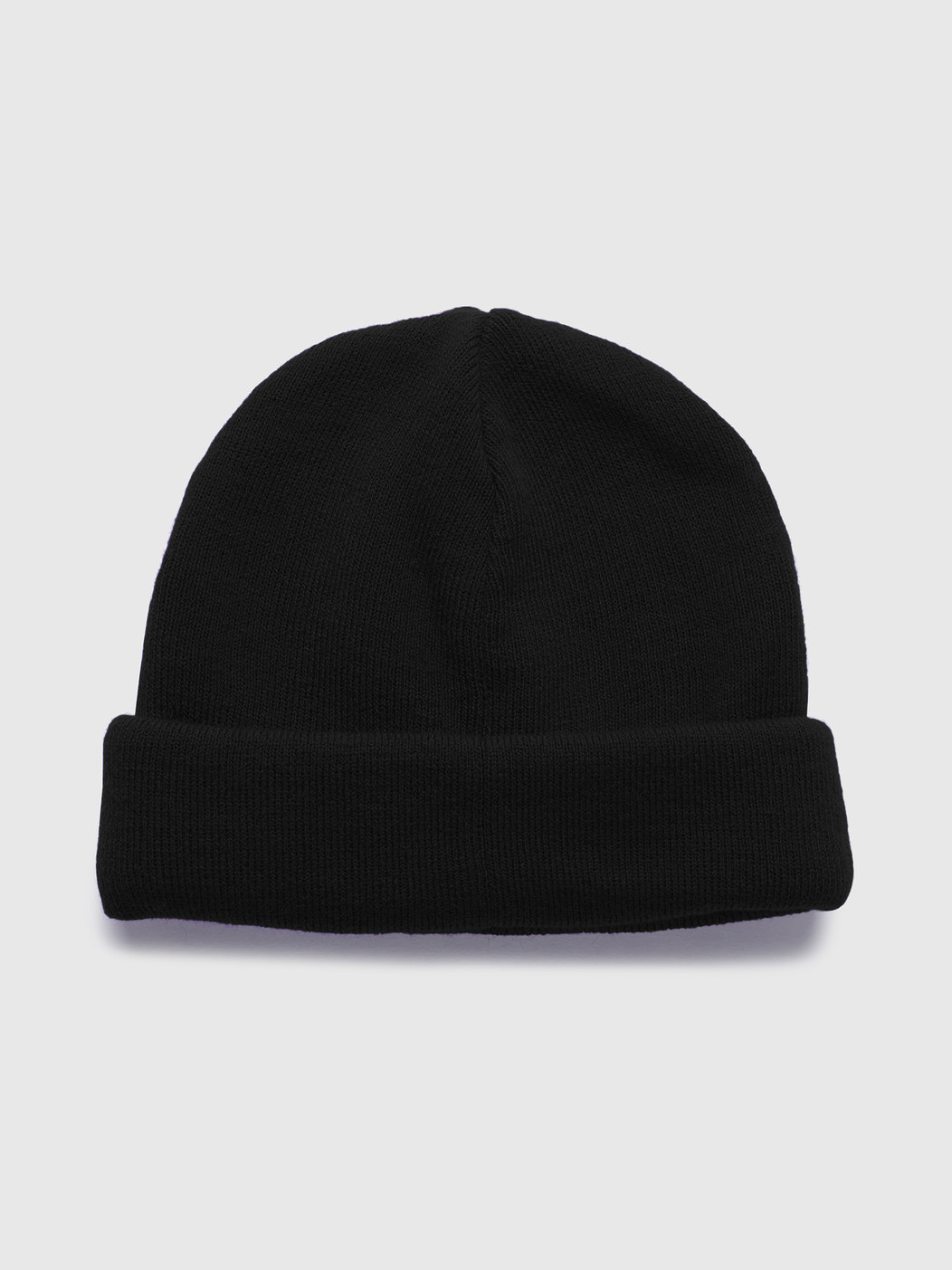 Ribbed Beanie With Pvc Patch