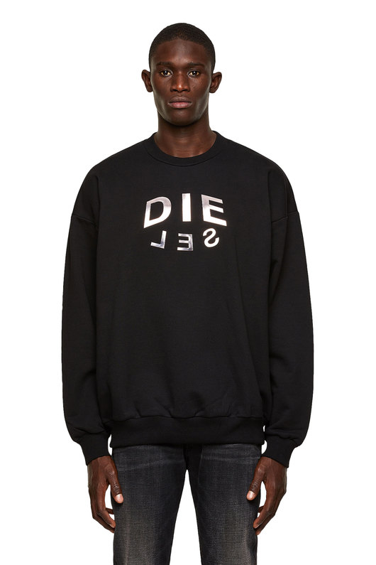 Sweatshirt With Die-Sel Logo Print