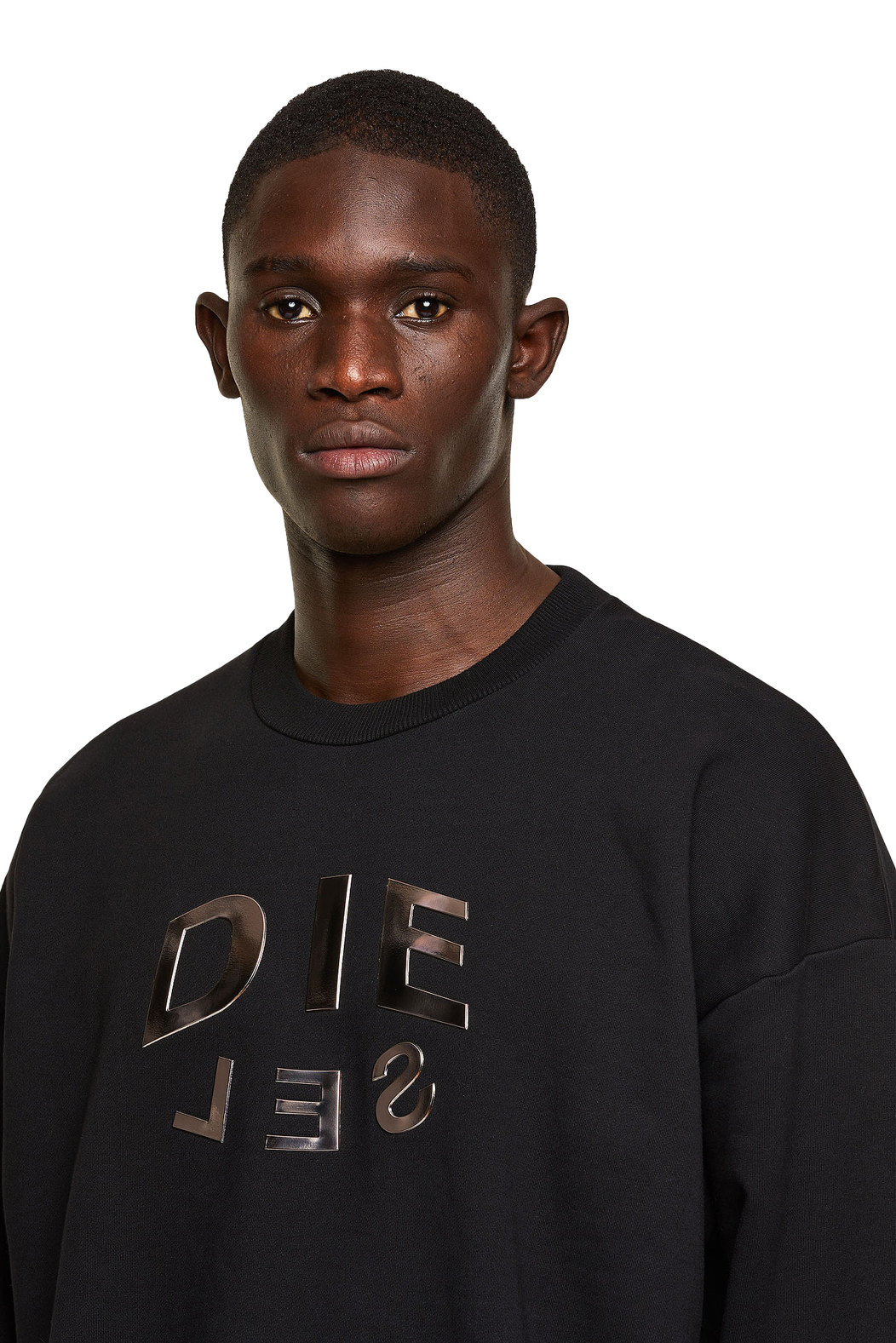 Sweatshirt With Die-Sel Logo Print