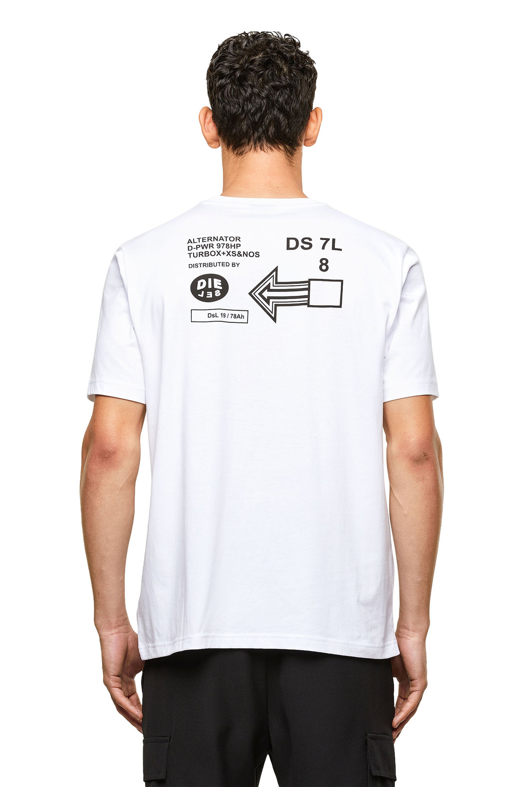T-Shirt With Graphic Logo Prints