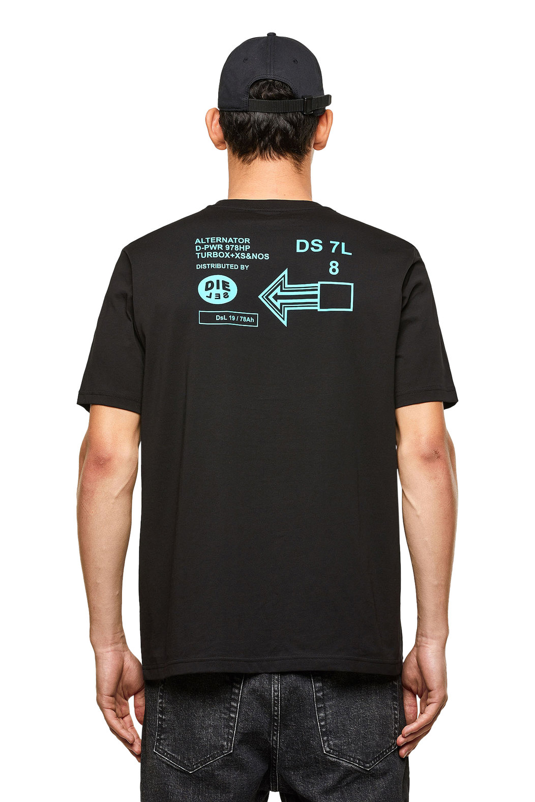 T-Shirt With Graphic Logo Prints