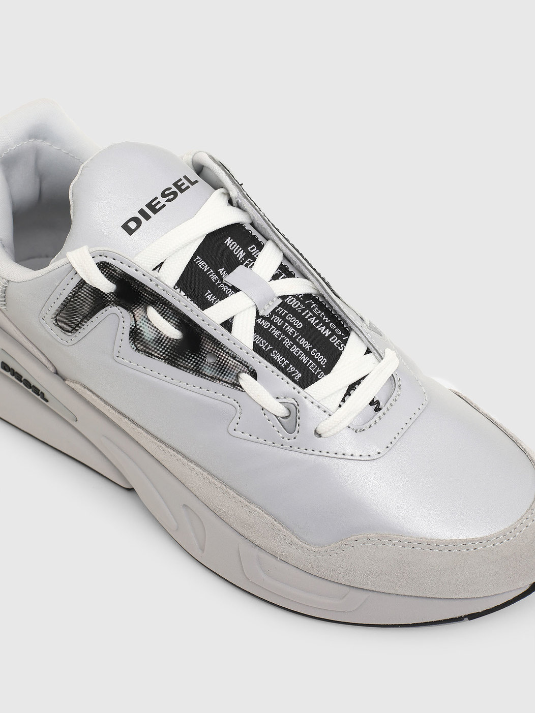 Sneakers In Reflective Nylon | Diesel