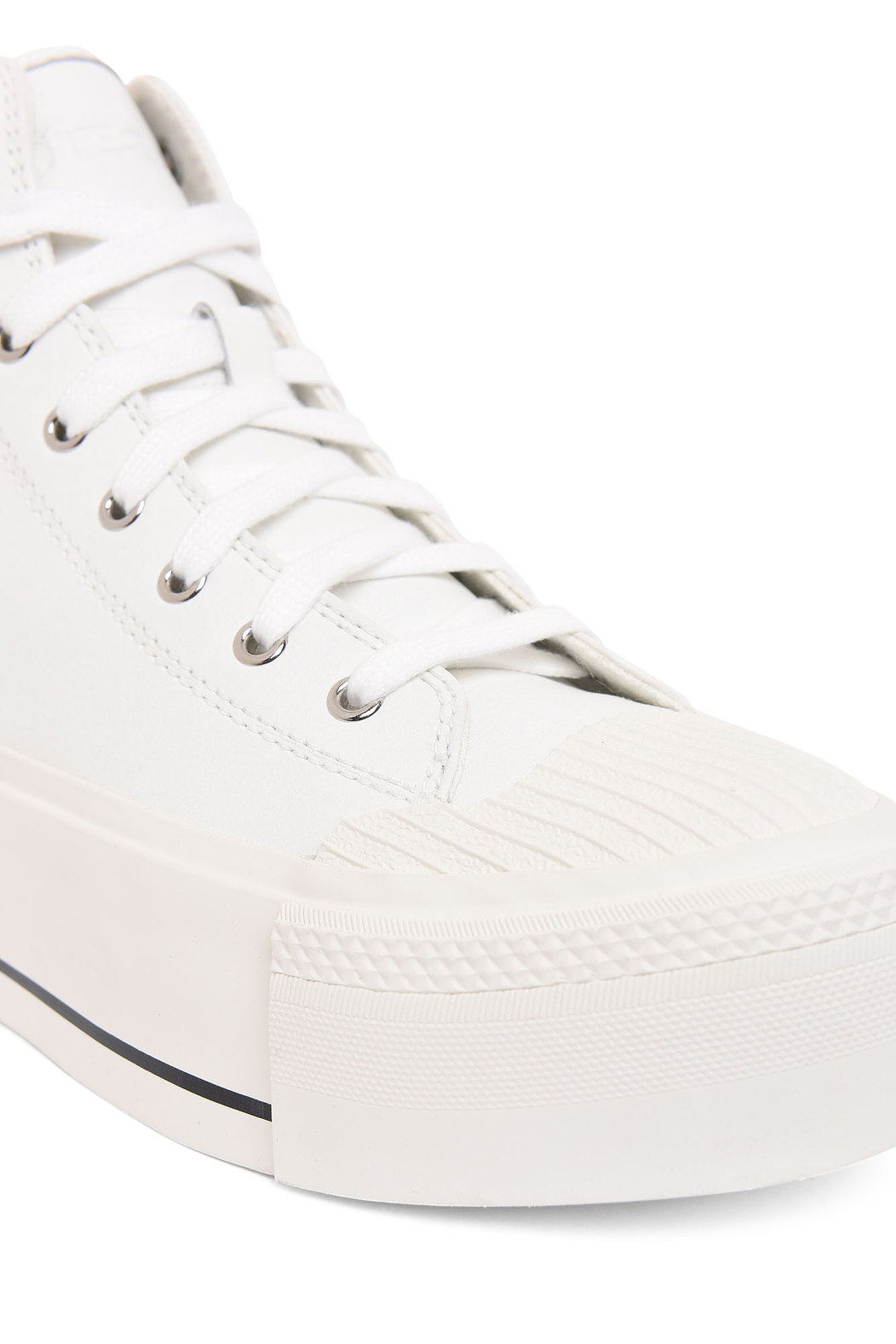 High-Top Sneakers With Flatform Sole