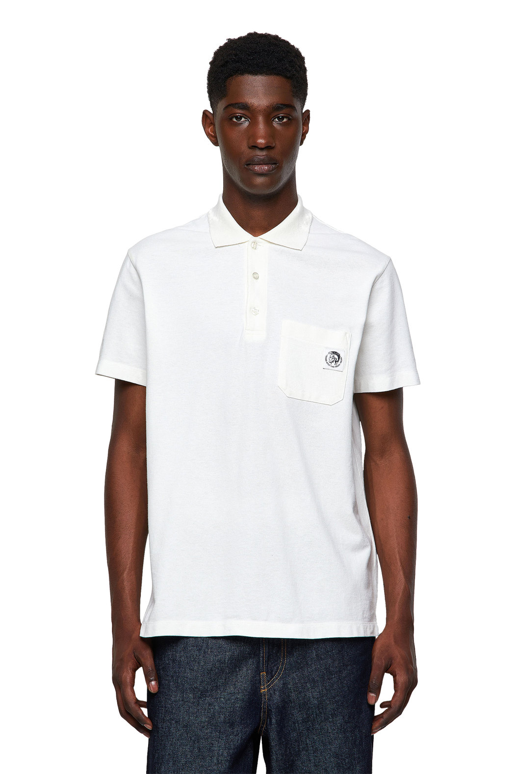 Polo Shirt With Mohawk Patch | Diesel