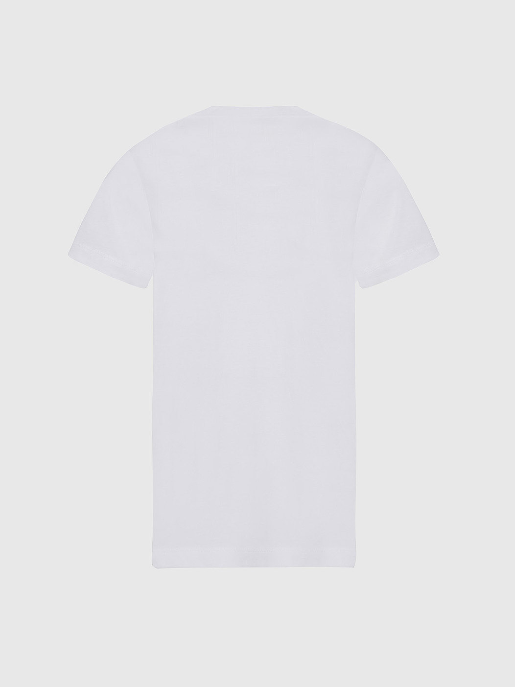 Cotton T-Shirt With Barcode Print