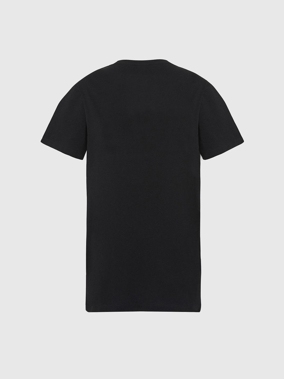 Cotton T-Shirt With Barcode Print | Diesel