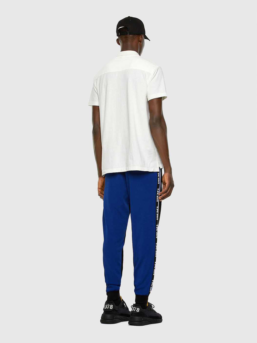 Track Pants With Jacquard Logo Bands