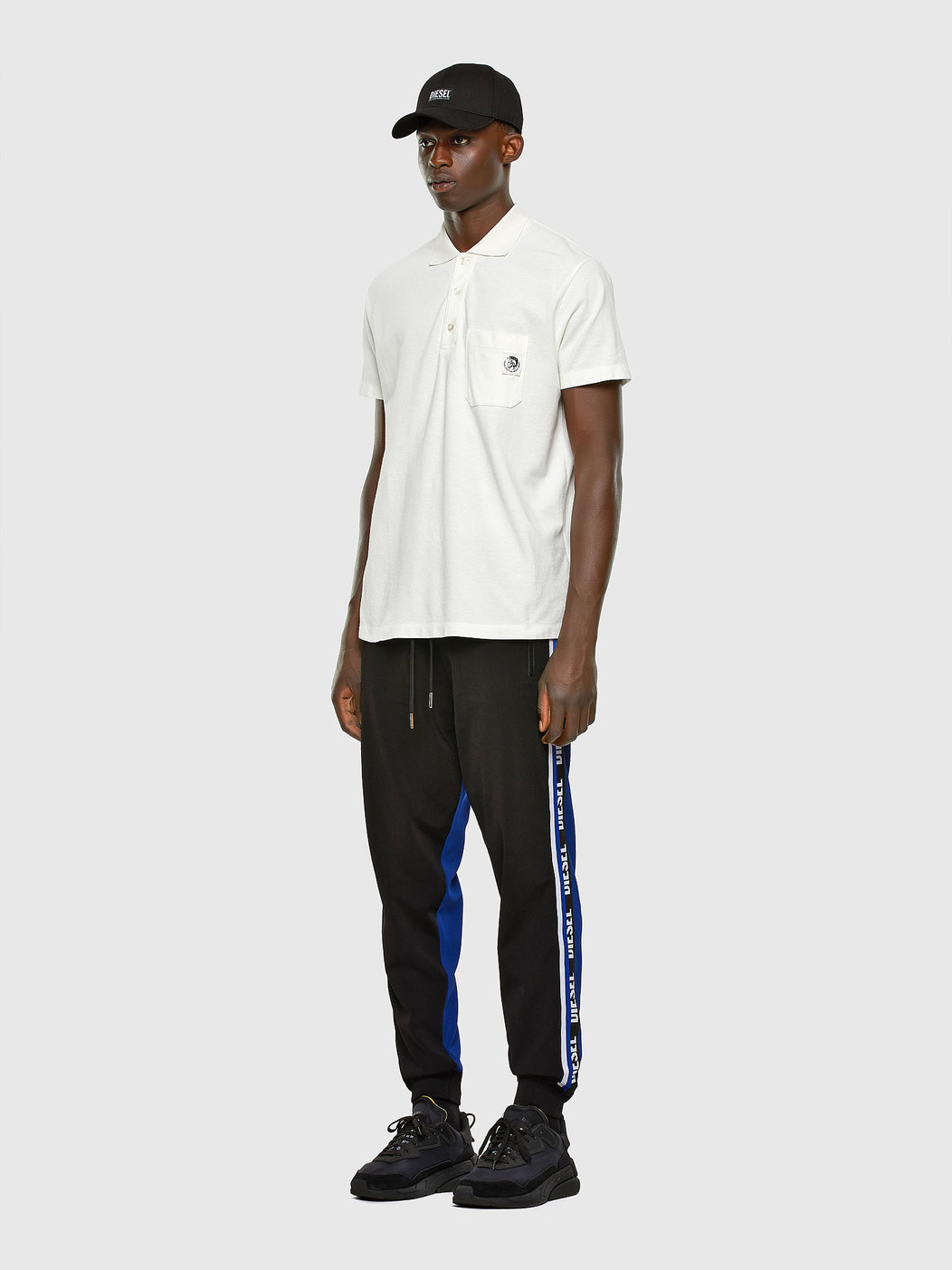 Track Pants With Jacquard Logo Bands