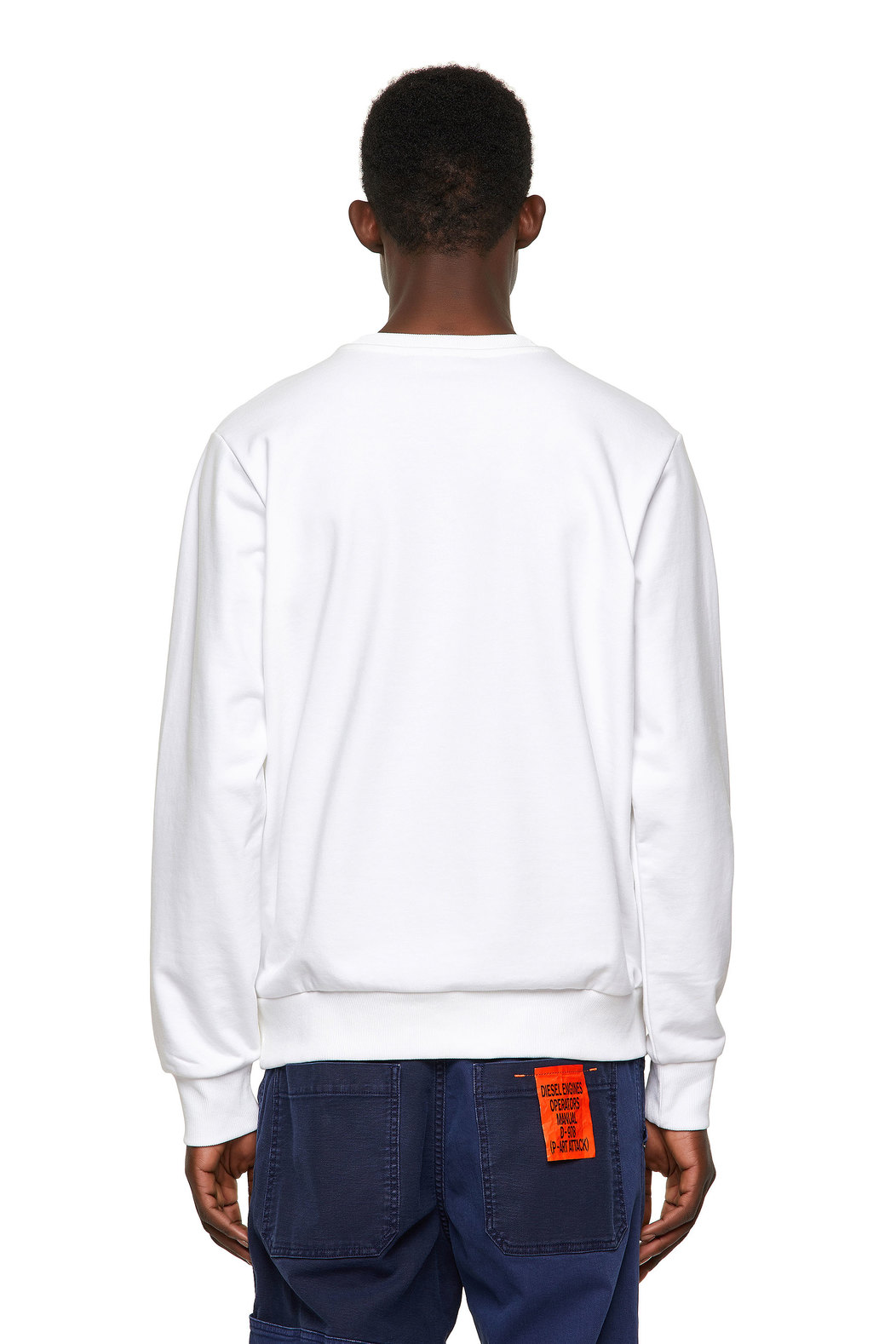 Cotton-Blend Fleece Sweatshirt