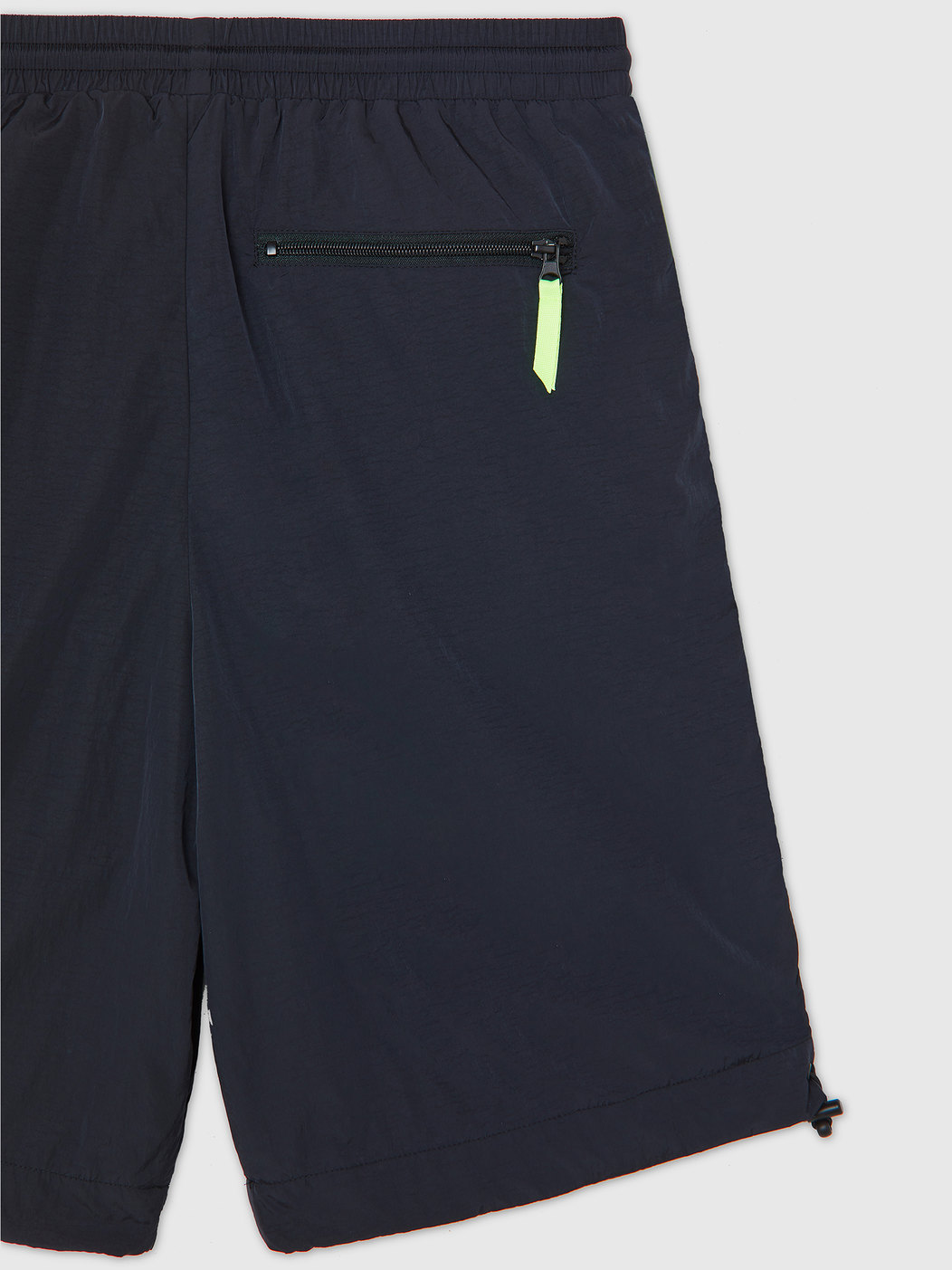 Nylon Shorts With Neon Bands
