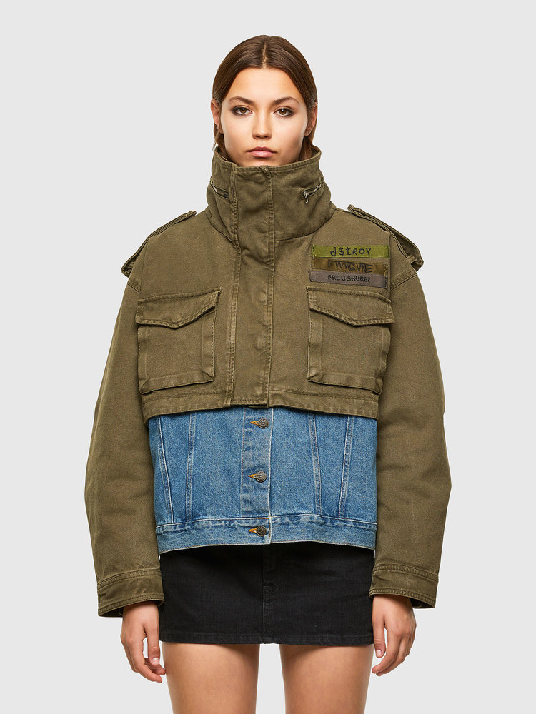 Convertible Jacket With Detachable Liner | Diesel