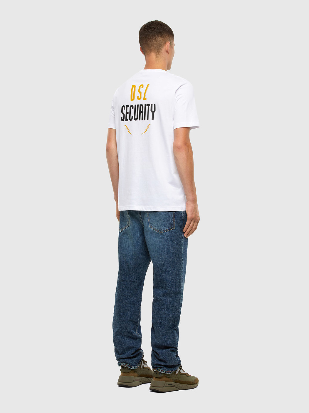 T-Shirt With Front And Back Print