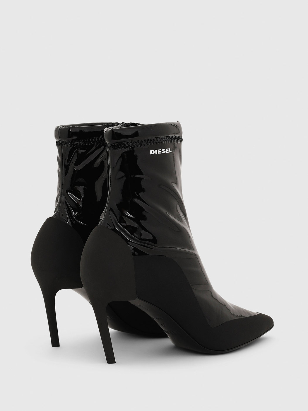 Heeled Sock Ankle Boot