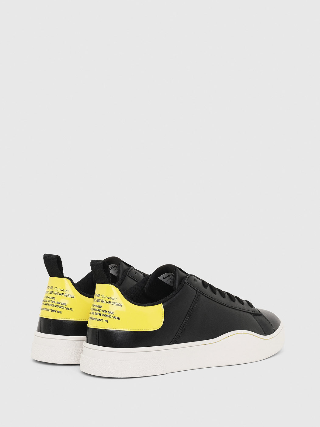 Low-Top Smooth Leather Sneakers