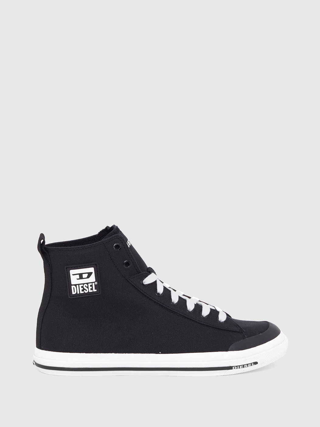 High-Top Sneakers In Lightweight Canvas
