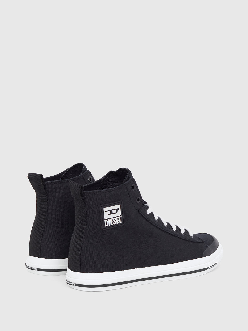 High-Top Sneakers In Lightweight Canvas