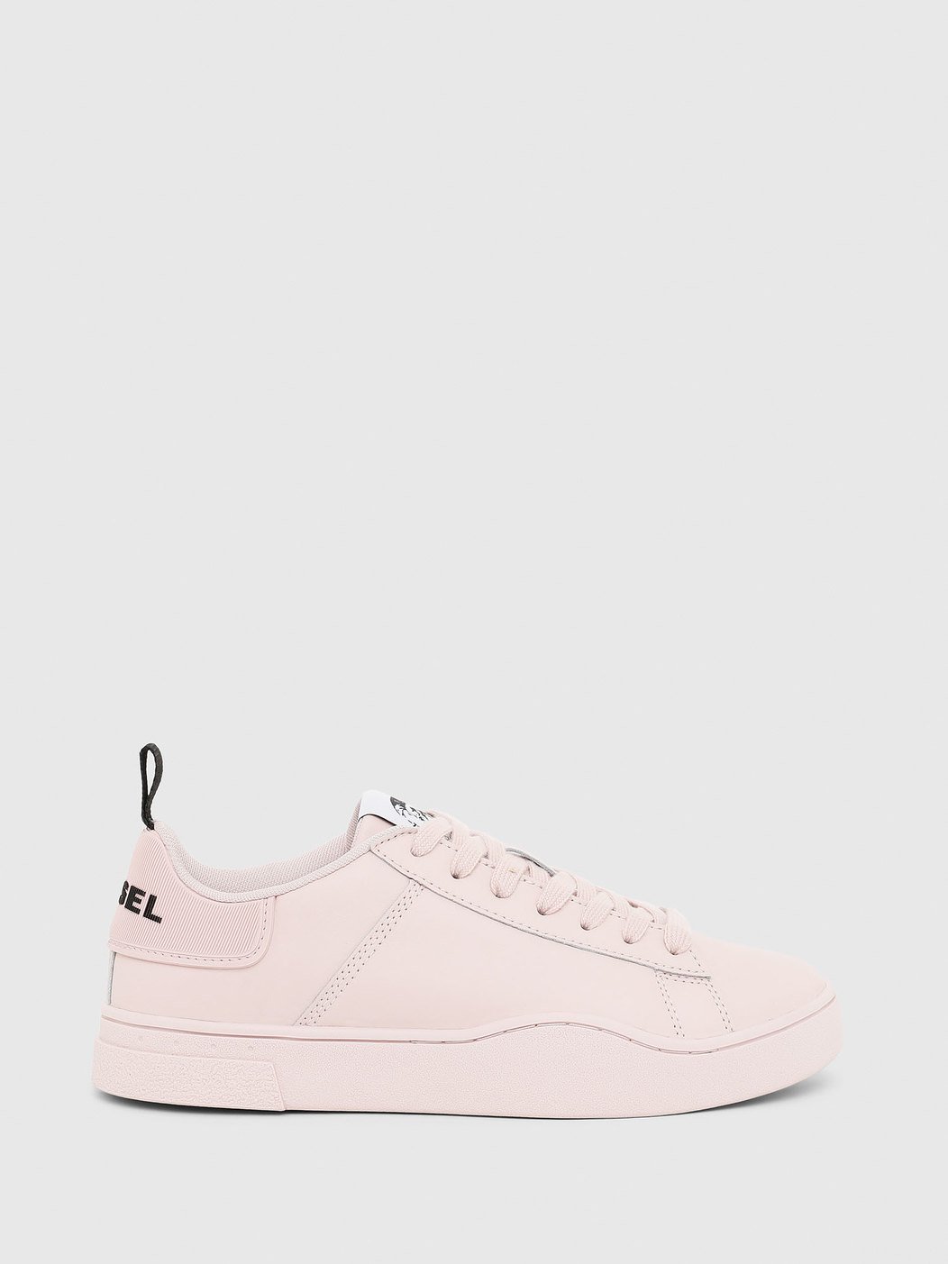 Monochrome Low-Top Sneakers In Leather