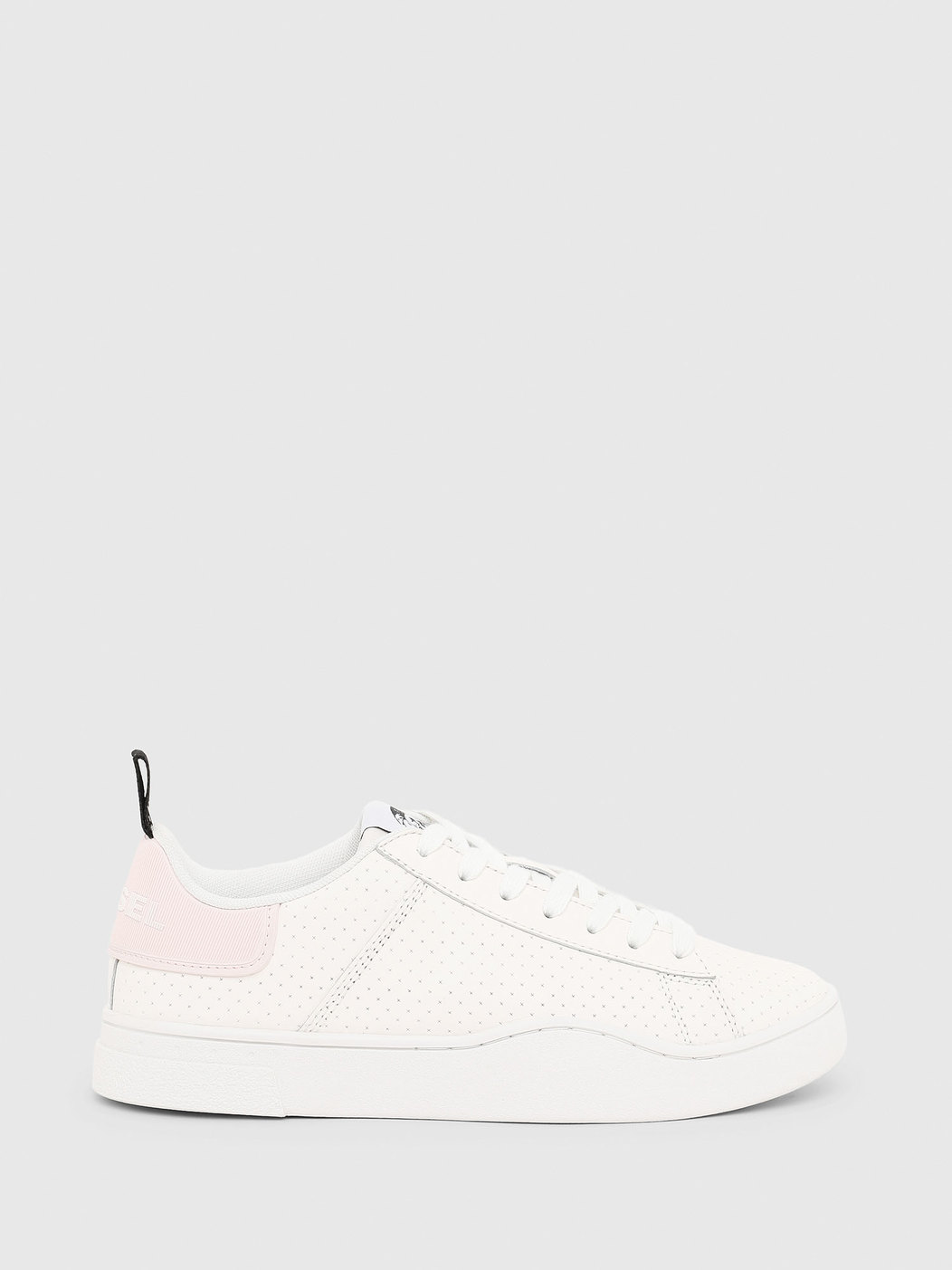 Low-Top Sneakers In Perforated Leather